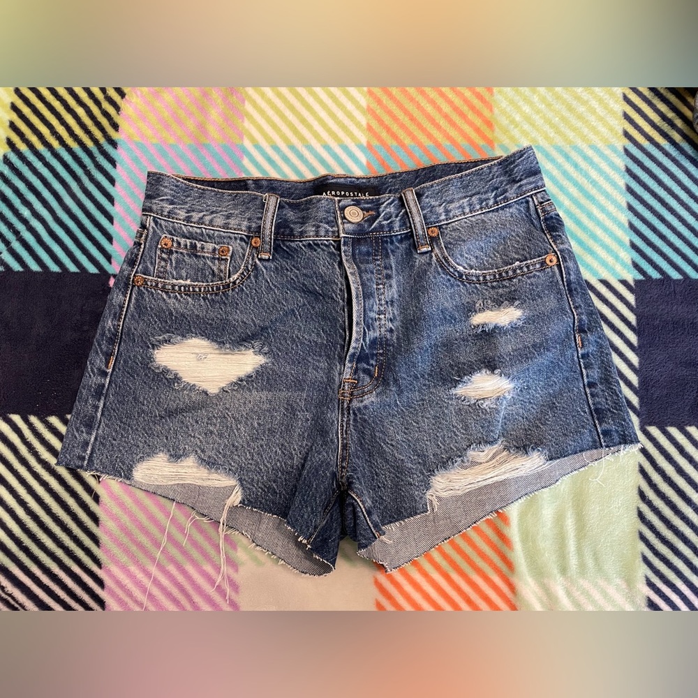 Jean Boyfriend Shorts from Aeropostal size 0
